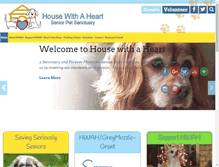 Tablet Screenshot of housewithaheart.com